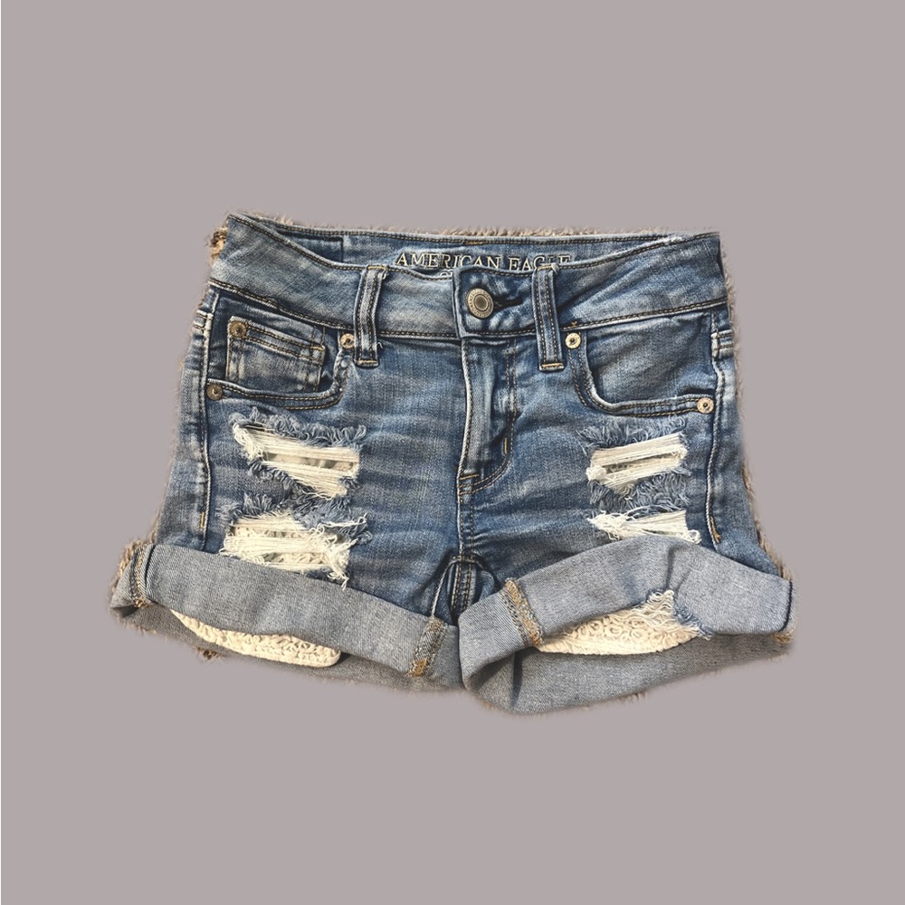 American Eagle Next Level Stretch Midi Shorts